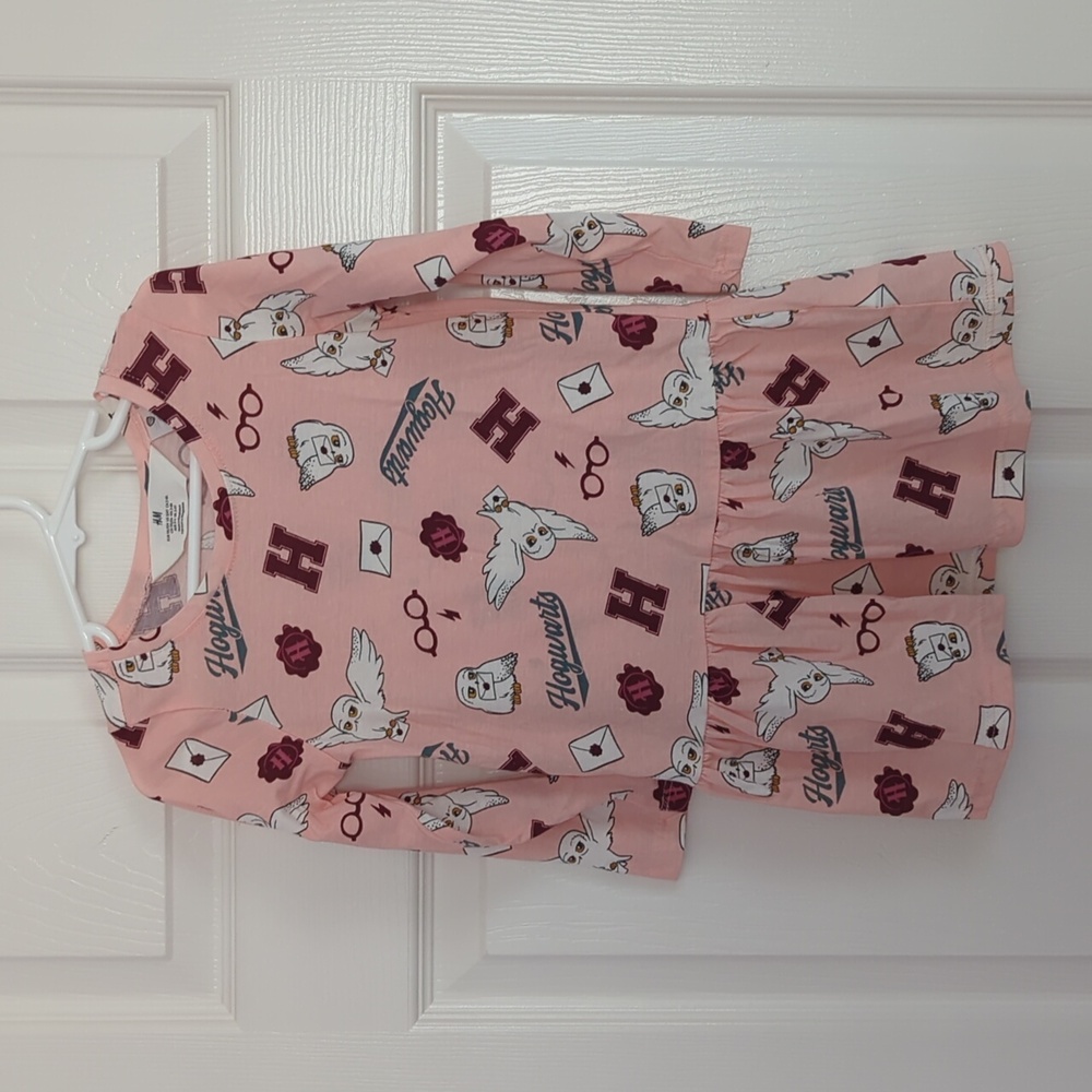 Toddler Pink Harry Potter Dress Hogwarts  Size 3/4 T